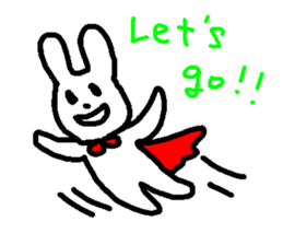 Response rabbit! sticker #7031153