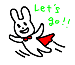 Response rabbit! sticker #7031153