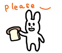 Response rabbit! sticker #7031167