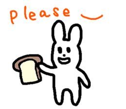 Response rabbit! sticker #7031167