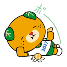 Ehime Kokutai and Ehime Taikai "Mikyan" sticker #7031255