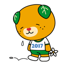 Ehime Kokutai and Ehime Taikai "Mikyan" sticker #7031279