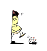 Black-haired daughter sticker #7031322