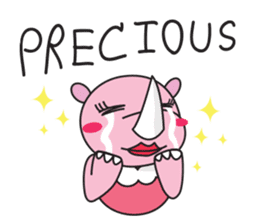 Somying Rhino (English Version) sticker #7031411