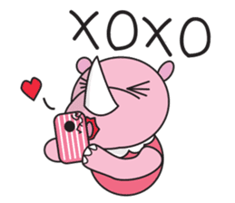 Somying Rhino (English Version) sticker #7031429