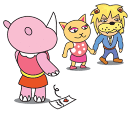 Somying Rhino (English Version) sticker #7031432