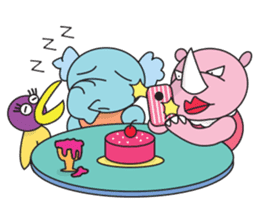 Somying Rhino (English Version) sticker #7031444