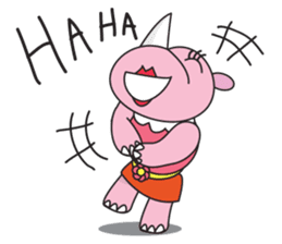 Somying Rhino (English Version) sticker #7031446