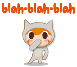 Coquette Kitten English Ver. sticker #7032059