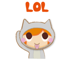 Coquette Kitten English Ver. sticker #7032062