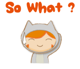 Coquette Kitten English Ver. sticker #7032065