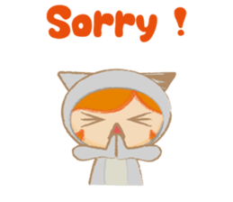 Coquette Kitten English Ver. sticker #7032066