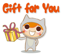 Coquette Kitten English Ver. sticker #7032081