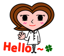 Heart of Love-chan sticker #7032368