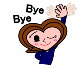 Heart of Love-chan sticker #7032370