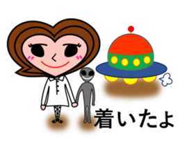 Heart of Love-chan sticker #7032375