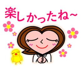 Heart of Love-chan sticker #7032381