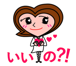Heart of Love-chan sticker #7032388
