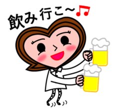 Heart of Love-chan sticker #7032391