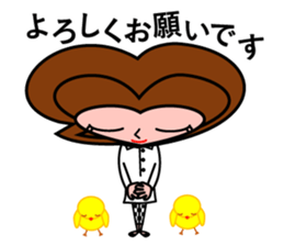 Heart of Love-chan sticker #7032392