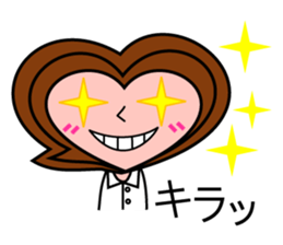Heart of Love-chan sticker #7032402