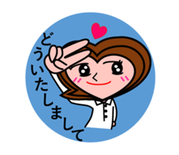Heart of Love-chan sticker #7032403