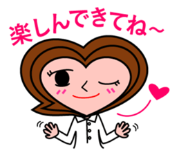 Heart of Love-chan sticker #7032404