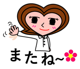 Heart of Love-chan sticker #7032407