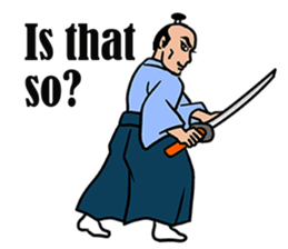 Healthy Cool Samurai sticker #7032537