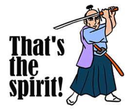 Healthy Cool Samurai sticker #7032538