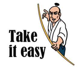 Healthy Cool Samurai sticker #7032564