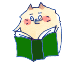 School Life : Pome & Shiba sticker #7032589
