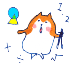 School Life : Pome & Shiba sticker #7032590