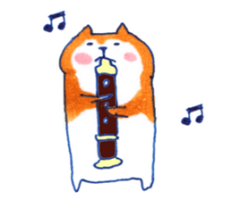 School Life : Pome & Shiba sticker #7032594