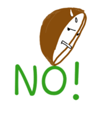 The murmur of coffee beans sticker #7032693