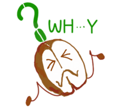The murmur of coffee beans sticker #7032694