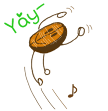 The murmur of coffee beans sticker #7032701