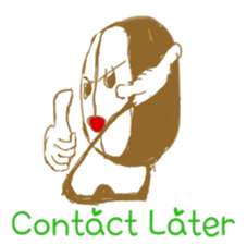 The murmur of coffee beans sticker #7032704