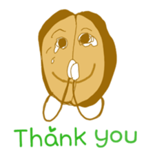 The murmur of coffee beans sticker #7032705