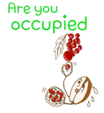 The murmur of coffee beans sticker #7032708