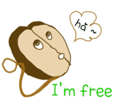 The murmur of coffee beans sticker #7032710