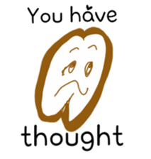 The murmur of coffee beans sticker #7032716