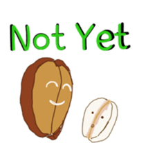 The murmur of coffee beans sticker #7032723