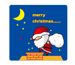 Christmas and New Year's! Double sticker sticker #7032773