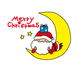 Christmas and New Year's! Double sticker sticker #7032777