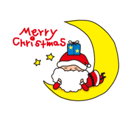 Christmas and New Year's! Double sticker sticker #7032777