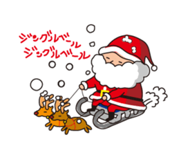 Christmas and New Year's! Double sticker sticker #7032781