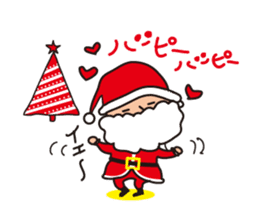 Christmas and New Year's! Double sticker sticker #7032786