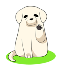 Old Labrador Retriever sticker #7032808