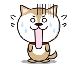 KOMAME DOG sticker #7032903